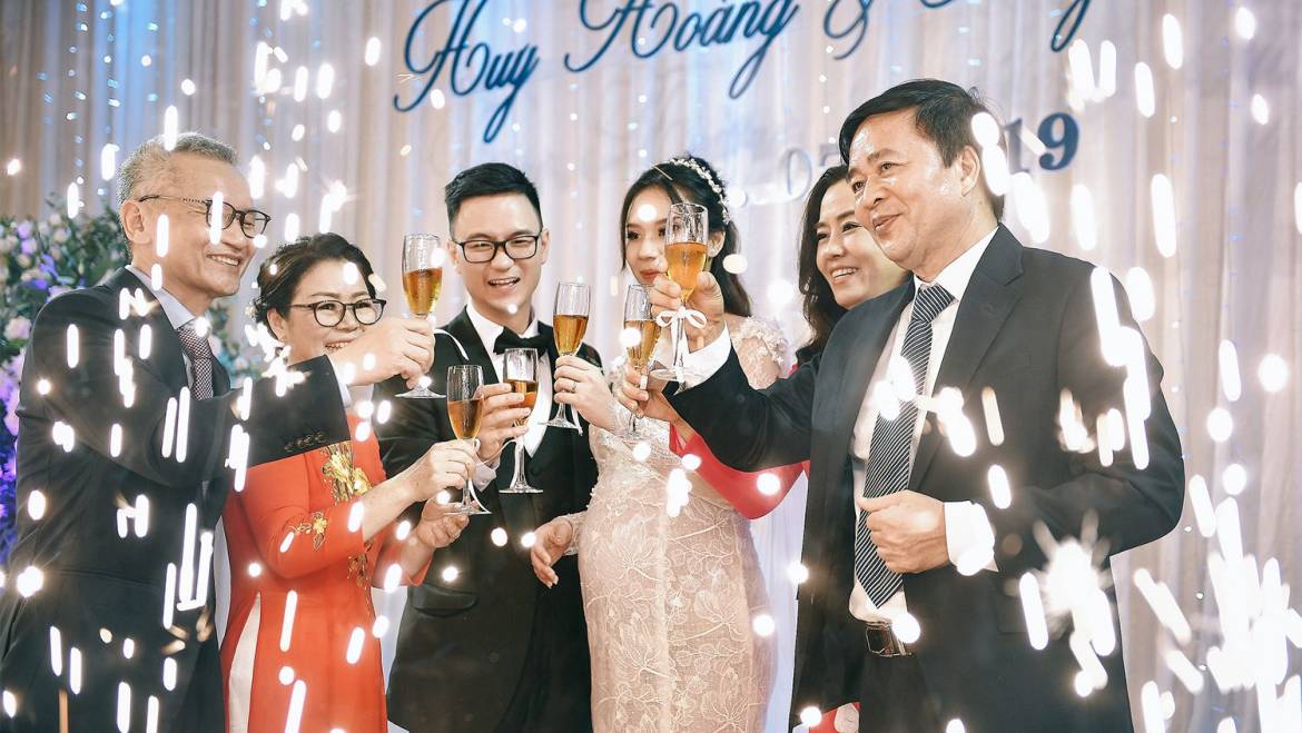 Gói quay phóng sự Lễ Ăn hỏi, Lễ cưới, Tiệc cưới