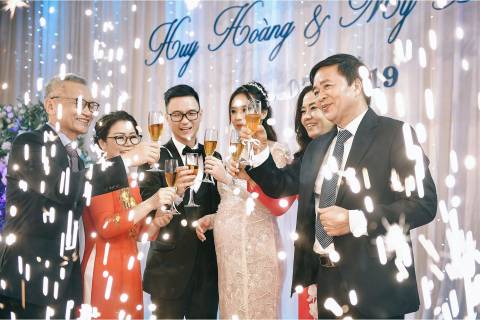 Gói quay phóng sự Lễ Ăn hỏi, Lễ cưới, Tiệc cưới